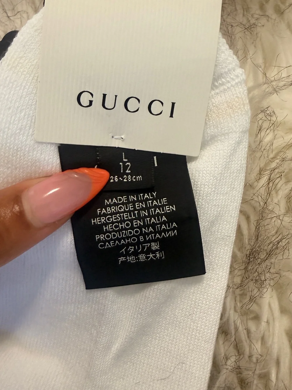NEW authentic Gucci socks